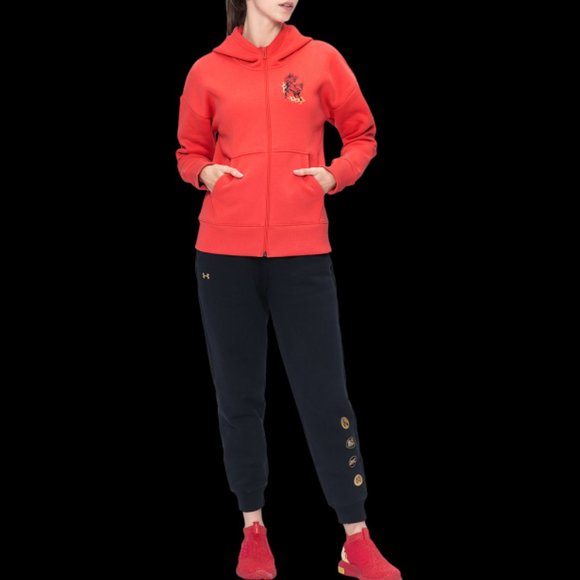 Under Armour NWT RARE Martian Red ORIGINATORS CNY Hoodie Collectors Jacket Large - Picture 3 of 6